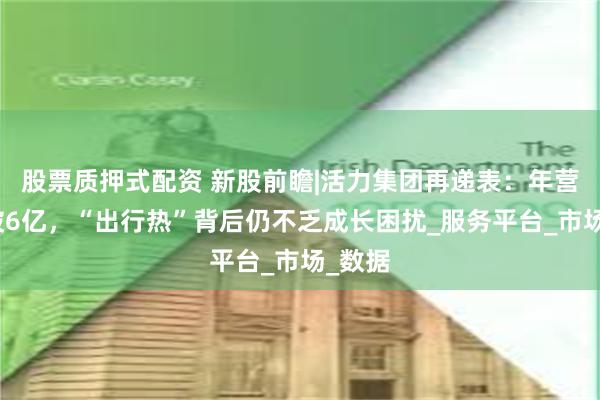 股票质押式配资 新股前瞻|活力集团再递表：年营收突破6亿，“出行热”背后仍不乏成长困扰_服务平台_市场_数据