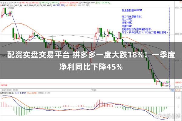 配资实盘交易平台 拼多多一度大跌18%！一季度净利同比下降45%